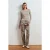 Dames Mid-Waist Straight-Leg Tie-Dye Jeans