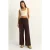 Elastische Taille Rechte Broek