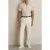 Reiss Ss Herringbone Cuban Shirt Stone
