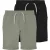 Name It Vermo Long Sweat Short Jongens (2-pack)
