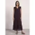 Maxi-chiffonjurk met volants en print