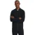 No Excess Sweater full zipper relief black