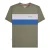 Lambretta Heren T-shirt met korte mouwen (Kaki Groen)