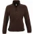 SOLS Dames/Dames North Fleece Jas (Donkere chocolade)