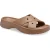 Crocs Classic Cross Strap Thermoplastische Sandalen Voor Dames In Melkchocoladebruin