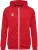 Hummel Sportsweatvest ‘Authentic’  grijs / cranberry / zwart / wit