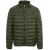 Plein Sport Patch Logo Dun gewatteerd groen jack
