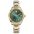 Versace V12050015 Dames Hellenyium Tweekleurig Groen Horloge