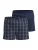 TOM TAILOR Boxershorts  blauw / navy / donkerrood / wit