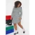 Trendyol Curve Dames Meerkleurig Geruit Kort / Mini Lang Casual A-lijn Grote maten Jurk