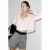 Mango blouse – lichtroze