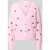 YAS relaxed fit gebreid jack met wol model ‘Fleur’