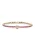 Philipp Plein Jewellery Armband ‘Plein Tennis Royal’  goud / pink