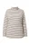 Ulla Popken Shirt  zwart / wolwit