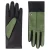 Roeckl Vingerhandschoenen ‘STOCKHOLM TOUCH’  groen / olijfgroen / donkergroen / zwart