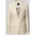 Marc Cain Regular fit blazer van linnenmix met klepzakken