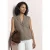 Street One Dames A-lijn gilet met reverskraag in Beige