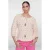 Geisha top met stippen ecru