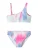 NAME IT Bikini ‘NKFZIE’  lichtgrijs / lichtlila / pink
