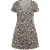 SoulCal Dames/Dames Mini Jurk met Korte Mouwen (Luipaard)