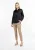 Dreimaster overhemdblouse Dames zwart