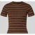 Only slim fit T-shirt met viscose model ‘JUNE’