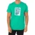 STICKER Kurzarm-T-Shirt mit Rundhalsausschnitt BKK1MTS03 Mann