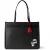 Karl Lagerfeld Shopper ‘Ikon’  donkerbruin / zwart / wit
