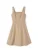 MOTIVI Jurk  beige