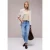 Street One Dames Shirt met knoopdetail in Beige