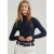 River Woods Basic Roll Neck T-shirt Navy Blue