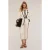 Motivi Cropped Trousers With Side Band White
