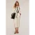 Motivi Cropped Trousers With Side Band White