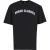 Urban Classics Heren college logo lang T-shirt (Zwart)