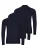 Ragman Shirt ‘Basic’  donkerblauw