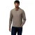 Polo lange mouw State of Art jersey bruin