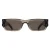 Saint Laurent Rechthoek Heren Transparant Bruin Grijs SL660