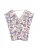 VERO MODA Blouse ‘VMCHERIE’  lichtblauw / bruin / rosa / offwhite