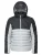 Ombre Winterjas  grijs / zwart