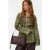 VERO MODA geruite blouse met ceintuur – groen