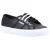 Superga 2750 Leer Heren Zwart/Wit Trainers