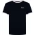 Q1905 T-shirt captain donker/wit