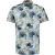 No Excess Shirt short sleeve allover printed blue