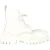 Balenciaga Strike Combat Boots in wit kalfsleer