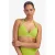 Beachlife voorgevormde halter bikinitop met textuur lichtgroen