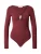 ABOUT YOU Shirt body ‘Edina’  goud / bordeaux