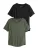 Next Functioneel shirt  olijfgroen / zwart