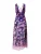 Nasty Gal Jurk  blauw / lila / lichtlila / zwart
