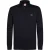 Petrol Industries – Heren Katoenen sweater met korte ritssluiting steelcore – Blauw