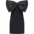 PINKO Antigua Abito Crepe Stretch + Taffeta Black